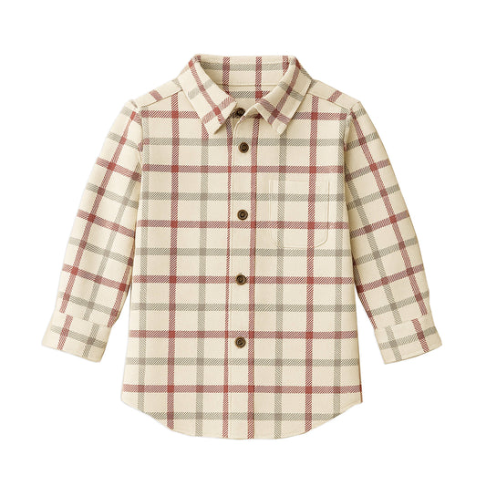 Organic Cotton Poplin Collar Shirt