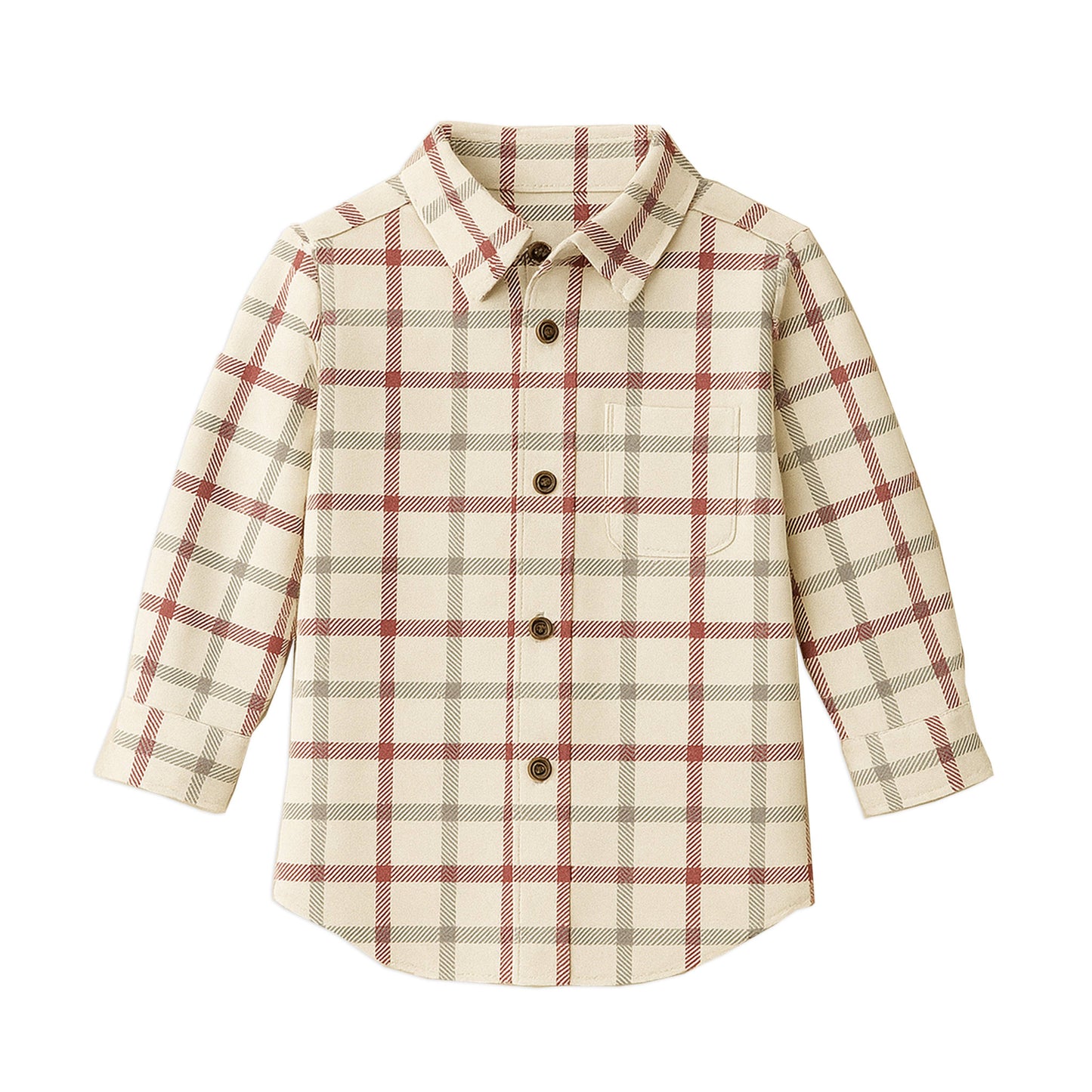 Organic Cotton Poplin Collar Shirt