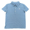 Banks Performance Polo Blue- White Stripe 