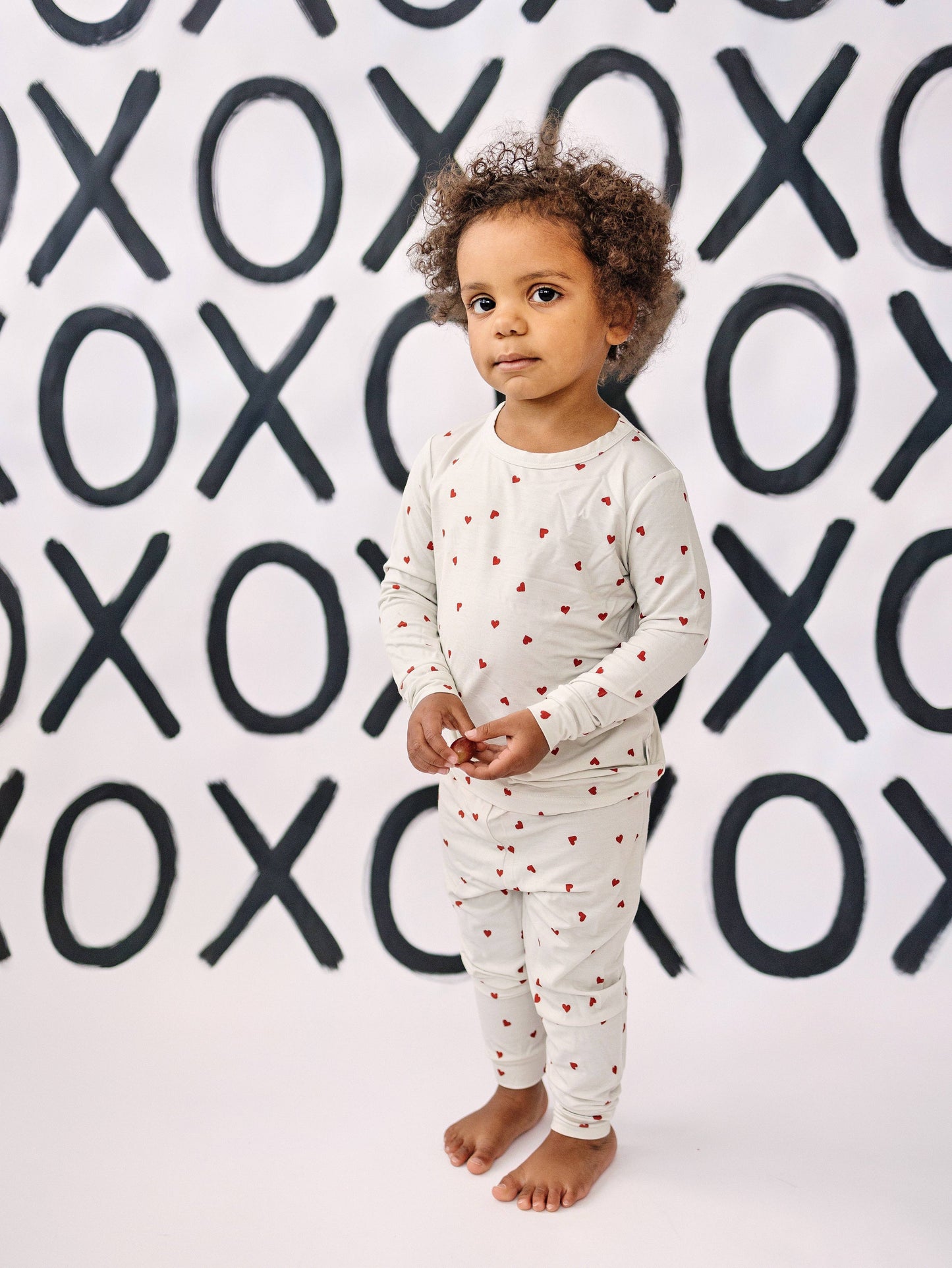 Tiny Hearts Bamboo PJ