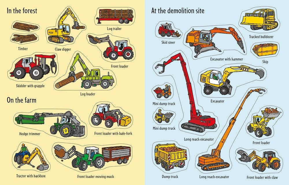 First Sticker Book Diggers