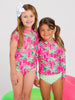 Palm Paradise Rash Guard 2-Piece