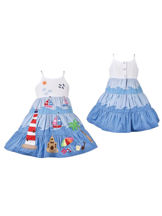 Cotton Kids Beach Dress