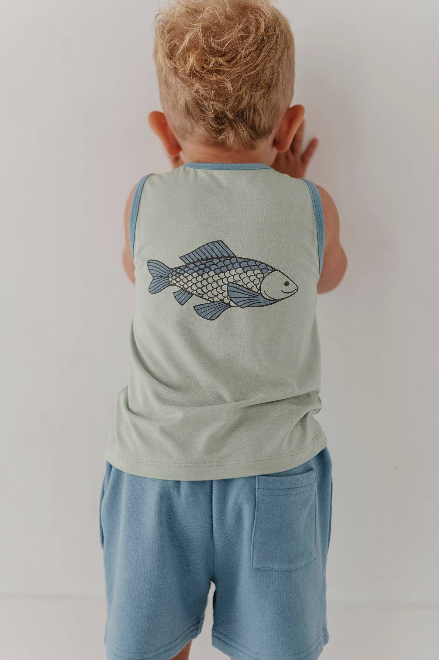 Bamboo Tank Top- Gone Fishin