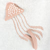 Ocean Jellyfish 3D - Organic Jacquard Knit Baby Blankets