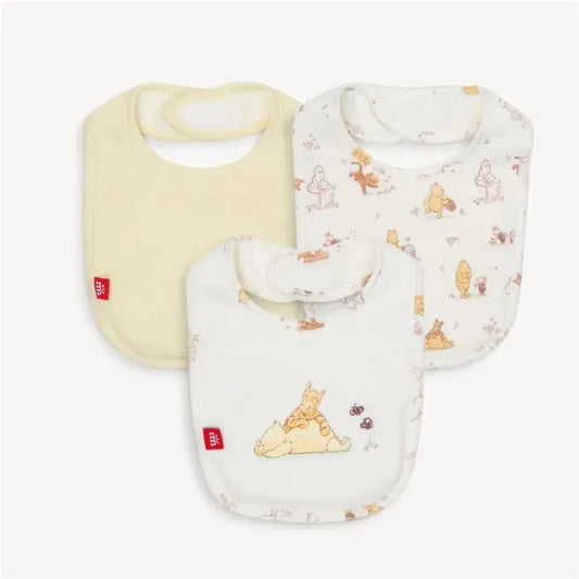 Pooh Bib 3-pack