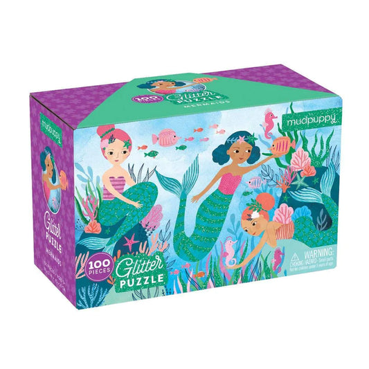 Glitter Puzzle Mermaids