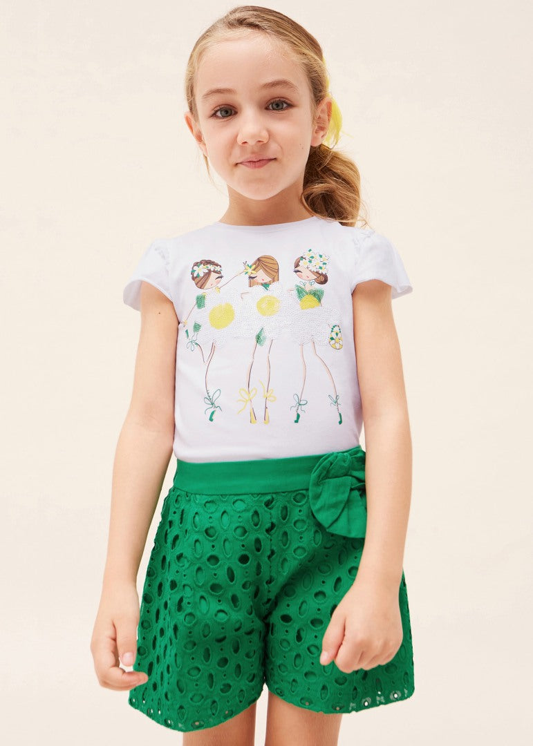 Daisy Sequin Tee