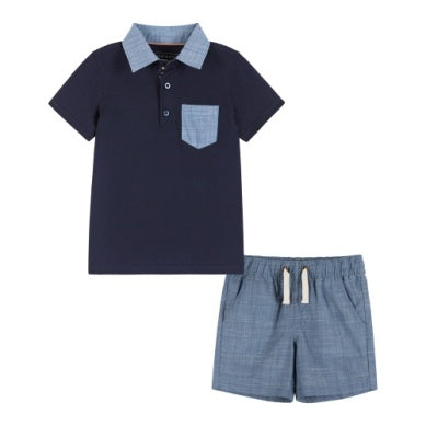 Andy & Evan Polo/Short Set