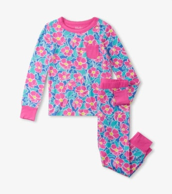 Big Poppies Bamboo PJ Set