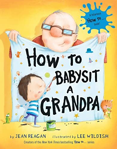 "How to Babysit A Grandpa" Book (Hardcover)