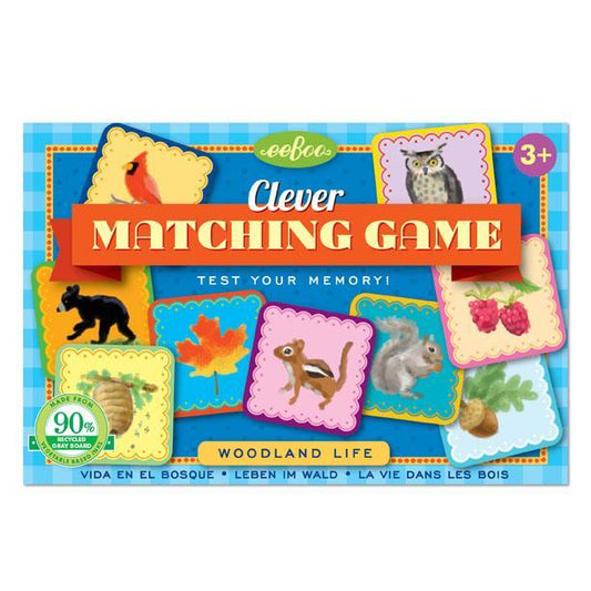 "Woodland" Matching Game