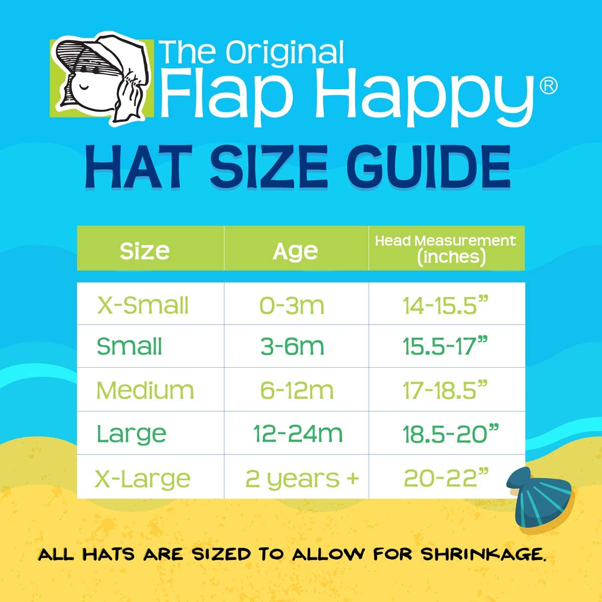 Flap Happy UPF+ Original Flap Hat