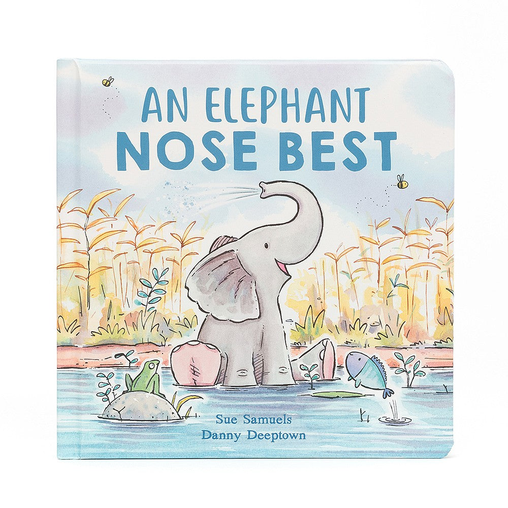 Jellycat "An Elephant Nose Best" Book