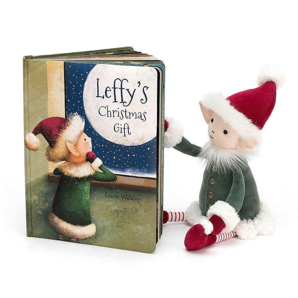 Jellycat "Leffy's Christmas Gift" Book