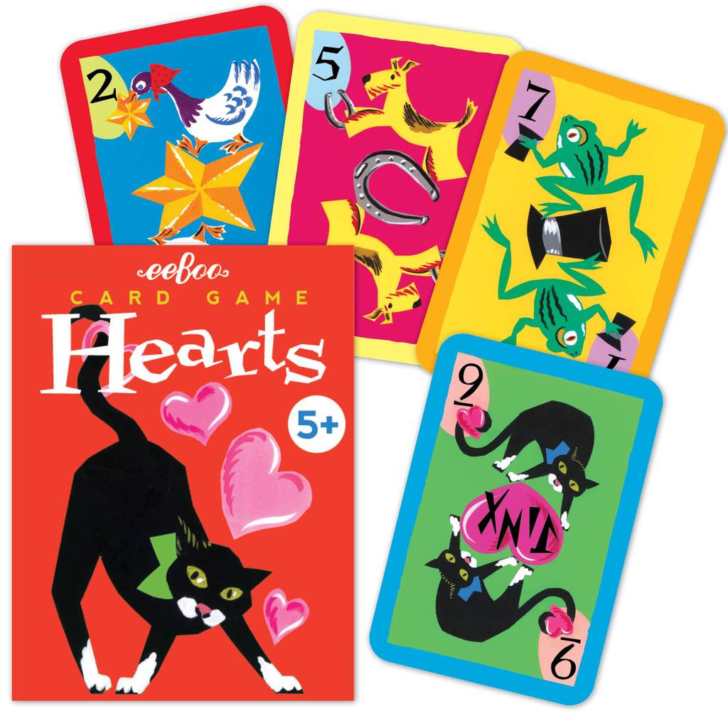 Eeboo Hearts Card Game