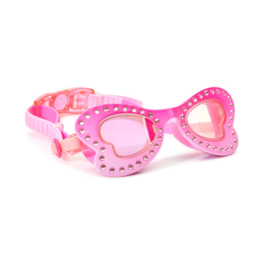 Bling2go Girls Swim Googles Pink Wings