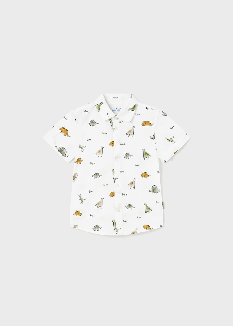 Mayoral Dino Button Down