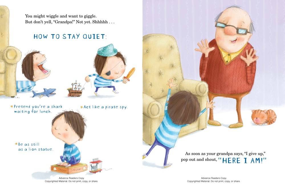 "How to Babysit A Grandpa" Book (Hardcover)